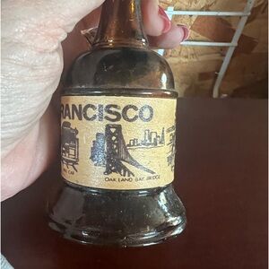 San Francisco vintage dark glass bell